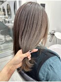脱白髪染めハイライト白髪ぼかしリタッチハイトーンダブルカラー