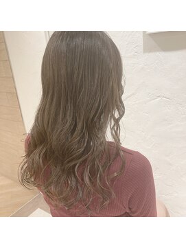 アロマヘアルーム 横浜店(AROMA hair room) 大人可愛いふんわり艶髪ショコラアッシュ/横浜