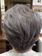ヘアー ジュンジュン(hair Junjun)の写真/【加古川駅徒歩3分】脱白髪染めを考えている方へ♪なりたいイメージに合わせた最適なカラーをご提案します!