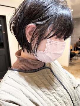 ザ キャンバス ミヤザキツネヒサ(THE CANVAS 宮崎恒久) 大人ショート20代30代40代_小顔_クビレショート basi