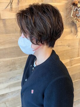 ドルセプラタ(Dulce plata) 30代40代大人ショートスタイル×ショートパーマ