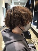 メンズ×パーマ