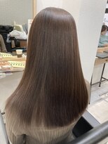 エルプラスヘアー(L+hair)&nbsp;絹髪再現　美髪ストレートヘア（20代後半・くせ毛改善）