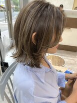 ミニム ヘアー(minim hair)&nbsp;【minim×日比】大人可愛いナチュラルウルフ×ハイライト