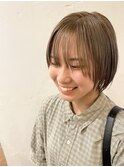 [‐tre‐]ブリーチアッシュグレージュ×髪質改善