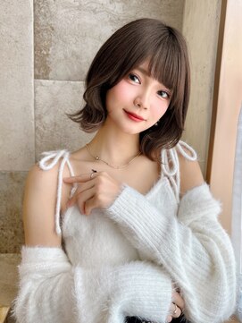 ロンド ジュルード 名古屋(Lond jeloud) ミニボブ ミディアムボブ ウルフボブ かきあげボブ 3