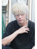 【フォルテ飯塚裕士】ホワイトミルクティーツーブロックマッシュ