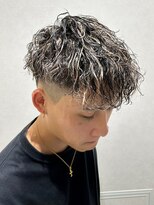 アリープパロット(ALEAP parrot)&nbsp;メンズ/スペインカール/ハイライト【ALEAP parrot/多賀】