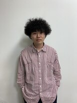 ヘアー ガーデン HAIR Garden men's afro perm/ボブパーマ/前髪パーマ/20代/30代