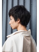 シュク 高円寺(SYUK)&nbsp;kanna【高円寺 中野】メンズウルフ/メンズショート/アップバング