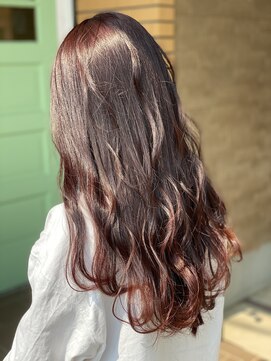 リーラ(Lila) ブリーチなしピンクブラウン