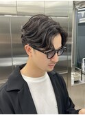 大人ラルフカール毛流れセンターパート