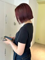 スペシャルオオサカ 難波店(Special OSAKA)&nbsp;【Special OSAKA】ブリーチなしダブルカラー切りっぱなしボブ