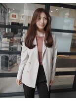 コスアンドコウ 横浜山下(Cos&Co.)&nbsp;guest look【ロング/ベージュ系カラー/レイヤーカット】