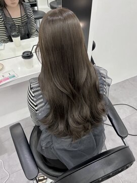 エトバイイオエ(et by ioe) 黒髪/ボブルフ/ネビージュ/小顔/ワンレン/髪質改善/グレージュ