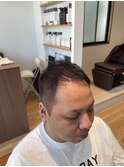 高め刈り上げソフトモヒカン