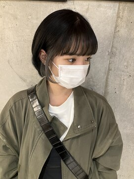 ミドル(MIDDLE) イヤリングカラー/ショートボブ/府中/夜間