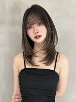 ロンド ジュルード 名古屋(Lond jeloud) ミディアムでも美しいレイヤーカット♪