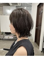 アオゾラヘアーカミノウラ(AOZORA HAIR kaminoura) ウルフボブ