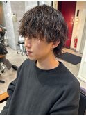 ツイストスパイラルツイスパウルフパーマメンズパーマ【大和】