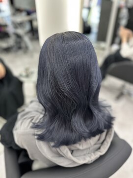 アルドーレ(Ardore) ☆ブリーチ1回からできるネイビーブルーカラー/20代/30代/40代