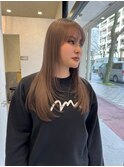 ★美髪ベージュマロンベージュ大人ガーリーココアベージュ