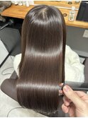laia髪質改善 x チョコブラウン【髪質改善laia吉祥寺美容室