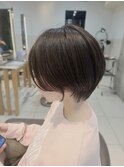 スタイリングが簡単小顔まるみショート　小田急相模原/相模大野