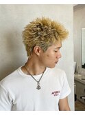 スパイキーショート/ツイストスパイラルパーマ