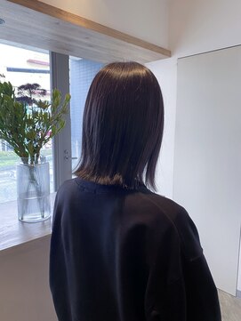 ヘアーエスクールステラ(hair S.COEUR stella) ぱつっとボブ