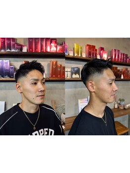 オフィススタイルからフェードまで幅広く対応可能！トレンド感のあるカットで"なりたい"を叶えます。