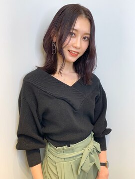 ビューティーサロン グレース(BeautySalon GRACE) マロンベージュ×レイヤーミディアム