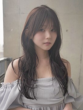 ホロン 池袋(HOLON) 池袋HOLON/レイヤーカット/ハッシュカット/暗髪ロングヘア