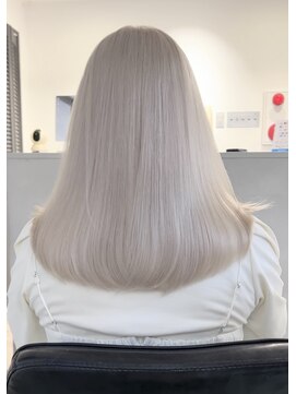 アンドソー 池袋(&so.) ハイトーンカラー/ホワイトブロンド/レイヤーカット/池袋