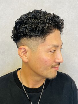 スター(STAR) メンズフェード×極道パーマ