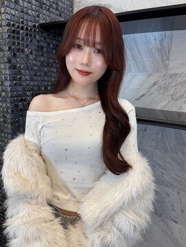 サラ 天神大名店(SARA) 【天神/大名】レッドブラウン/ワインレッド