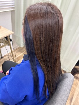 テーラヘアー 君津店(TELA HAIR) 青紫カラー