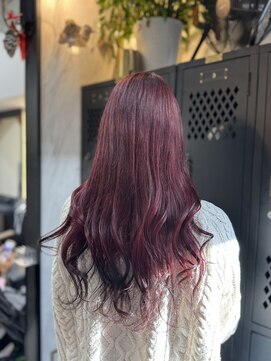 ヴァイス 渋谷店(VAICE) ワインレッド/エンドカラー/ボルドー