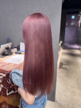 エン 栄店(enne) 大人ガーリー/ダークアッシュ/ミディアムレイヤーカット/栄