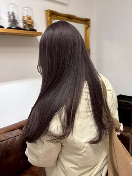 ロマリア(Lomalia) ケアカラーツヤ髪トリートメント似合わせカット[表参道/原宿]