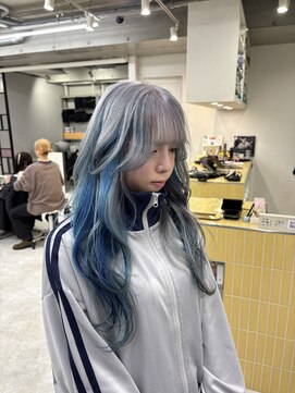 ディジョン(Dijon) 韓国顔まわりレイヤーカットグレージュオリーブベージュブラウン
