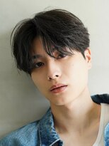 バイフィフス 原宿/表参道(by fifth)&nbsp;メンズシースルーマッシュニュアンスパーマシャドウパーマテテ風
