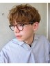 メンズカット＋髪質ケアカラー￥14740