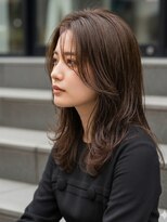 ユニット 蕨西口店(UNIT) セミロング20代30代ストレートレイヤー前髪なし前髪あり蕨
