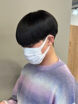 エルマーク 本山(L-MARK) マッシュヘア/波巻きパーマ/men's/スパイラルパーマ/眉