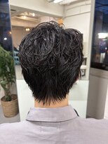 ピノ(pino.)&nbsp;ニュアンスパーマ毛流れパーマメンズウルフ