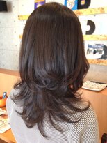 ハイヴ ヘアライン(Hi-ve hairline)&nbsp;ロングレイヤーエレガントスタイル