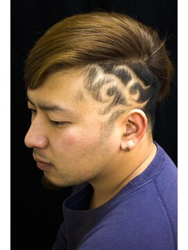 カプリヘアーデザイン(Capri Hair design) ワンポイントトライバル☆バリアート