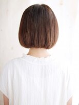 ヘアメイク ナル(hair make nalu) ショートバングのうるツヤボブ