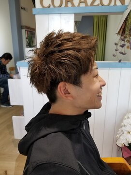 ヘアーメイク コラソン(hair make corazon) 似合わせカットメルティカラー着物フェミニンロング